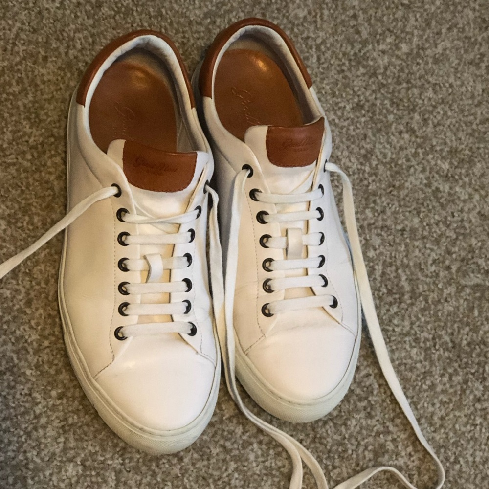 Nordstrom (Good Man) White Legend Low Top Sneakers